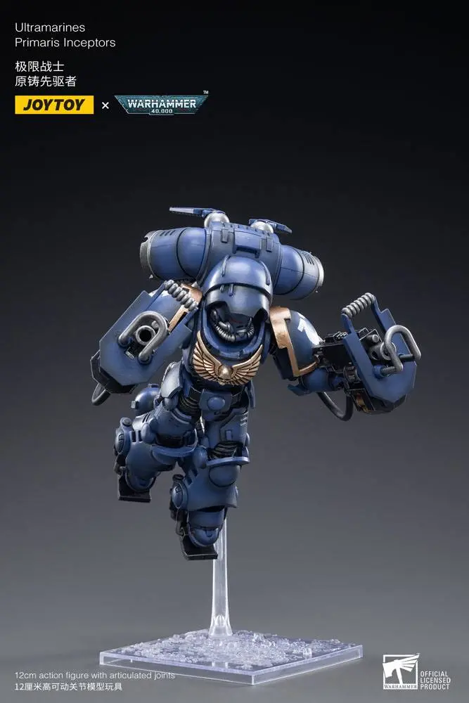 Warhammer 40k 1/18 Ultramarines Primaris Inceptors akciófigura csomag 12 cm termékfotó