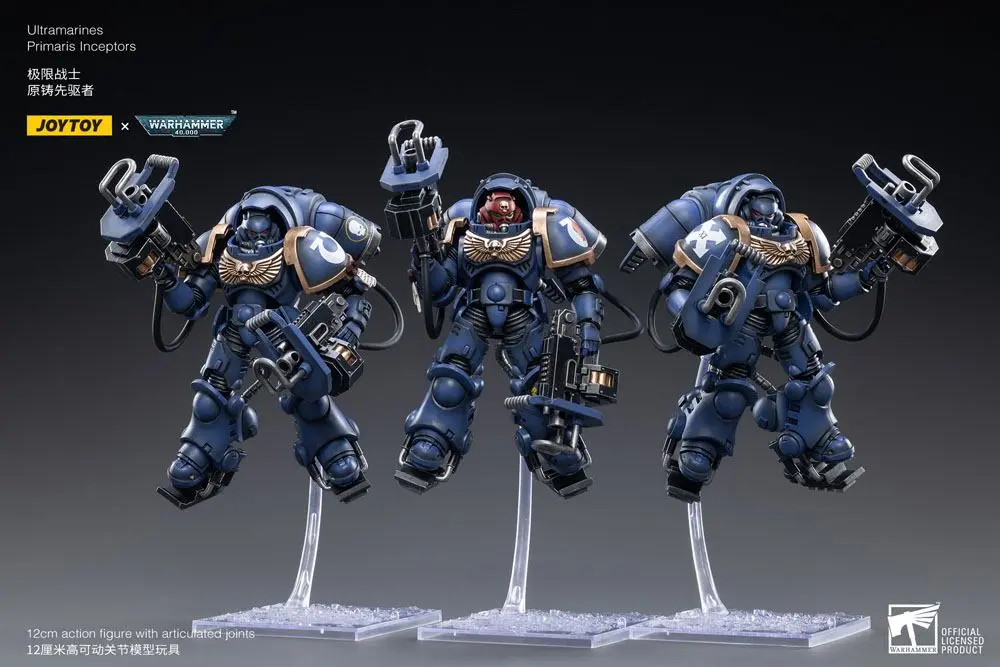 Warhammer 40k 1/18 Ultramarines Primaris Inceptors akciófigura csomag 12 cm termékfotó