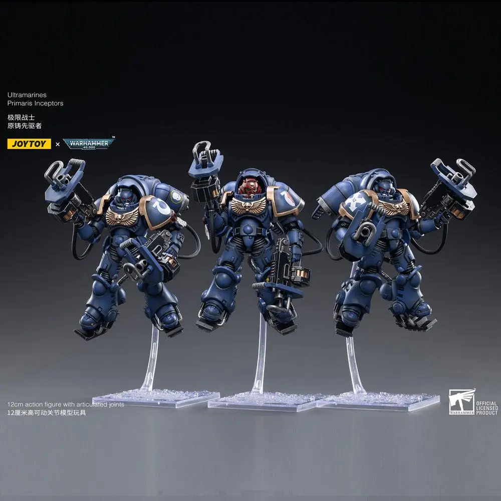 Warhammer 40k 1/18 Ultramarines Primaris Inceptors akciófigura csomag 12 cm termékfotó