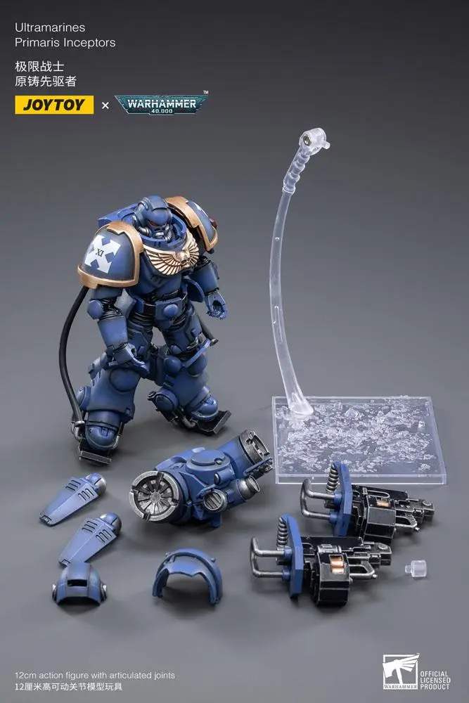 Warhammer 40k 1/18 Ultramarines Primaris Inceptors akciófigura csomag 12 cm termékfotó