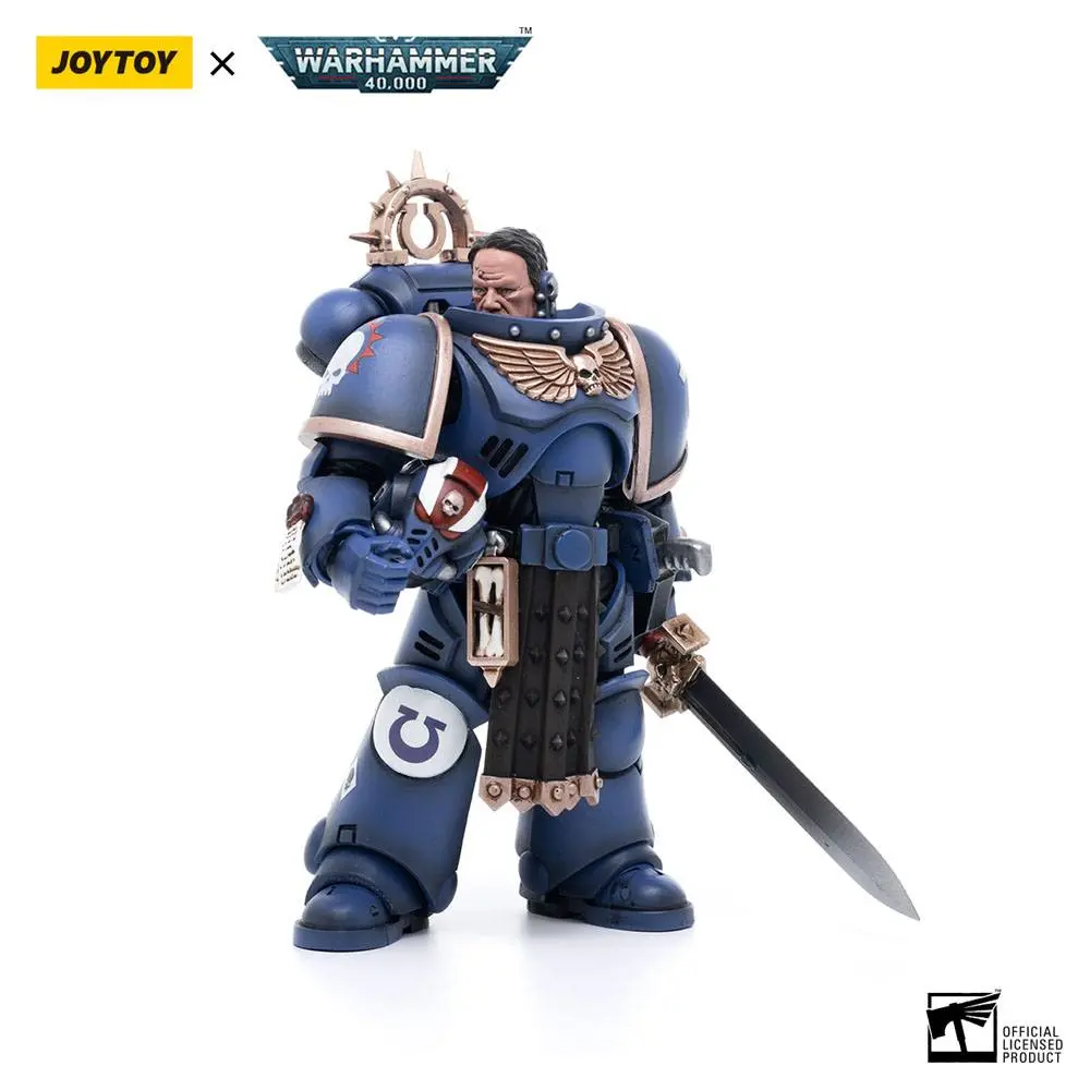 Warhammer 40k 1/18 Ultramarines Primaris Lieutenant Amulius akciófigura 12 cm termékfotó