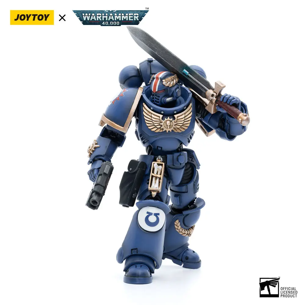 Warhammer 40k 1/18 Ultramarines Primaris Lieutenant Argaranthe akciófigura 12 cm termékfotó