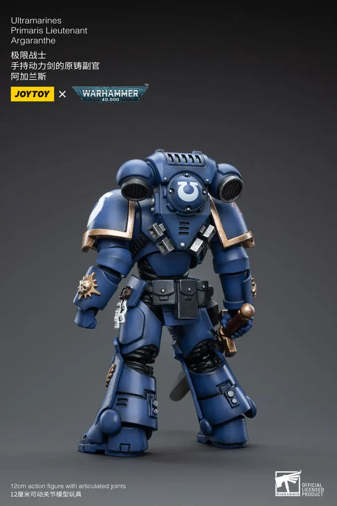 Warhammer 40k 1/18 Ultramarines Primaris Lieutenant Argaranthe akciófigura 12 cm termékfotó