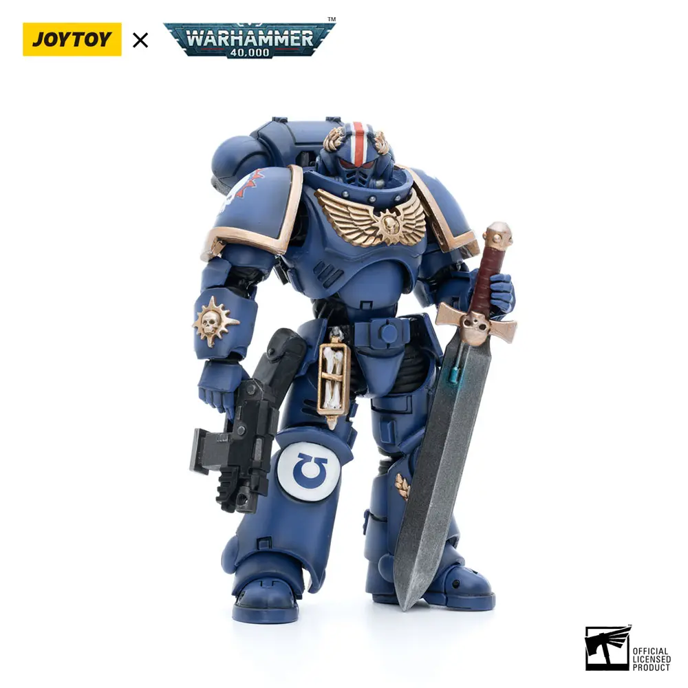 Warhammer 40k 1/18 Ultramarines Primaris Lieutenant Argaranthe akciófigura 12 cm termékfotó