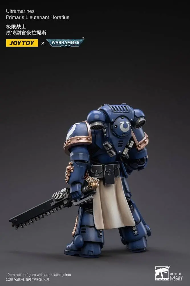 Warhammer 40k 1/18 Ultramarines Primaris Lieutenant Horatius akciófigura 12 cm termékfotó