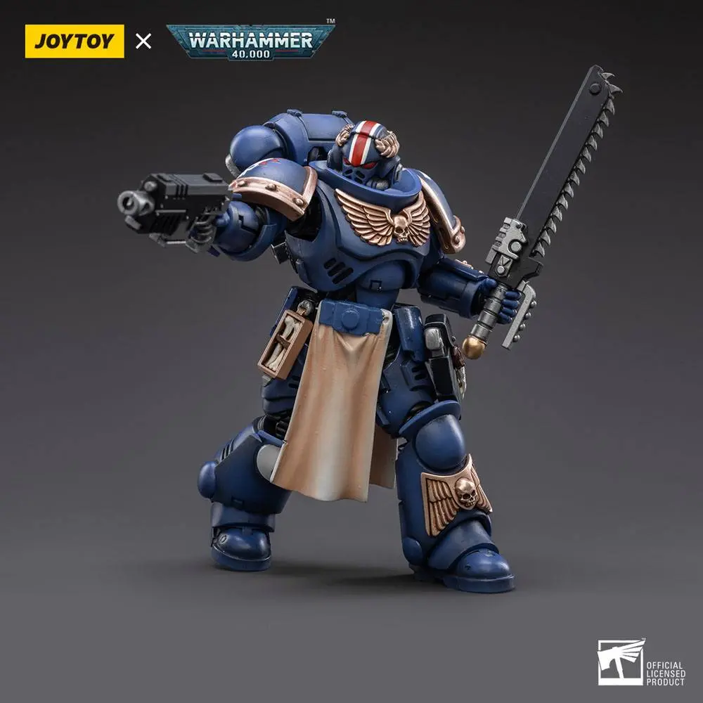 Warhammer 40k 1/18 Ultramarines Primaris Lieutenant Horatius akciófigura 12 cm termékfotó