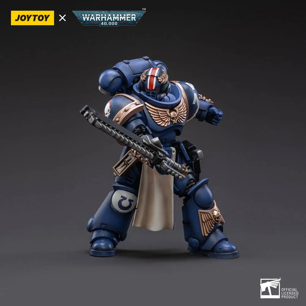 Warhammer 40k 1/18 Ultramarines Primaris Lieutenant Horatius akciófigura 12 cm termékfotó