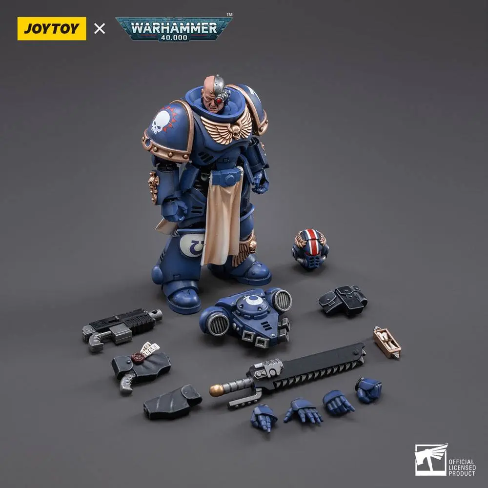 Warhammer 40k 1/18 Ultramarines Primaris Lieutenant Horatius akciófigura 12 cm termékfotó