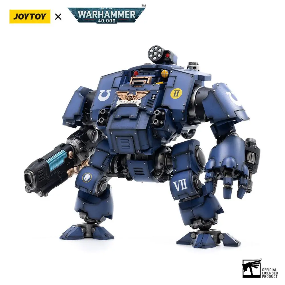 Warhammer 40k 1/18 Ultramarines Redemptor Dreadnought Brother Dreadnought Tyleas akciófigura 30 cm termékfotó