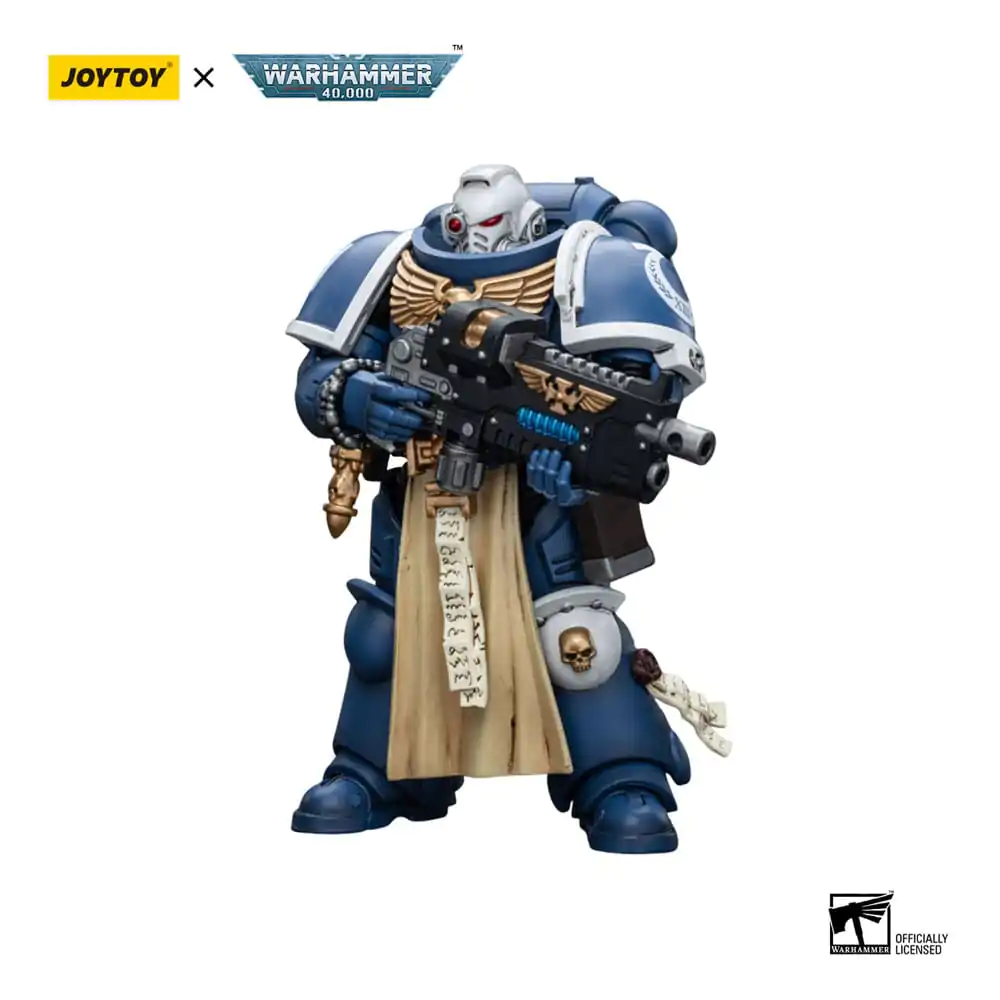 Warhammer 40k 1/18 Ultramarines Sternguard Veteran with Combi-Plasma akciófigura 12 cm termékfotó