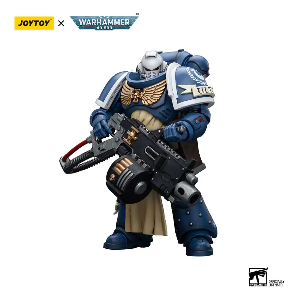 Warhammer 40k 1/18 Ultramarines Sternguard Veteran with Heavy Bolter akciófigura 12 cm termékfotó