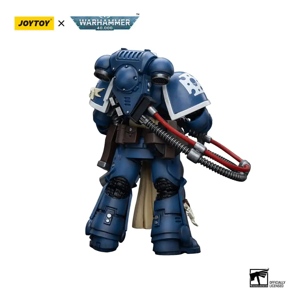 Warhammer 40k 1/18 Ultramarines Sternguard Veteran with Heavy Bolter akciófigura 12 cm termékfotó