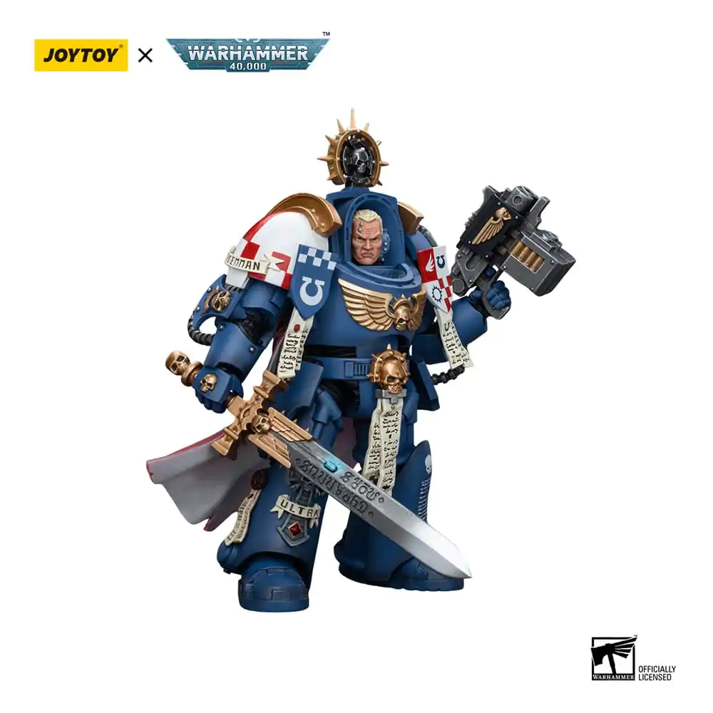 Warhammer 40k 1/18 Ultramarines Terminator Captain Severus Agemman akciófigura 12 cm termékfotó