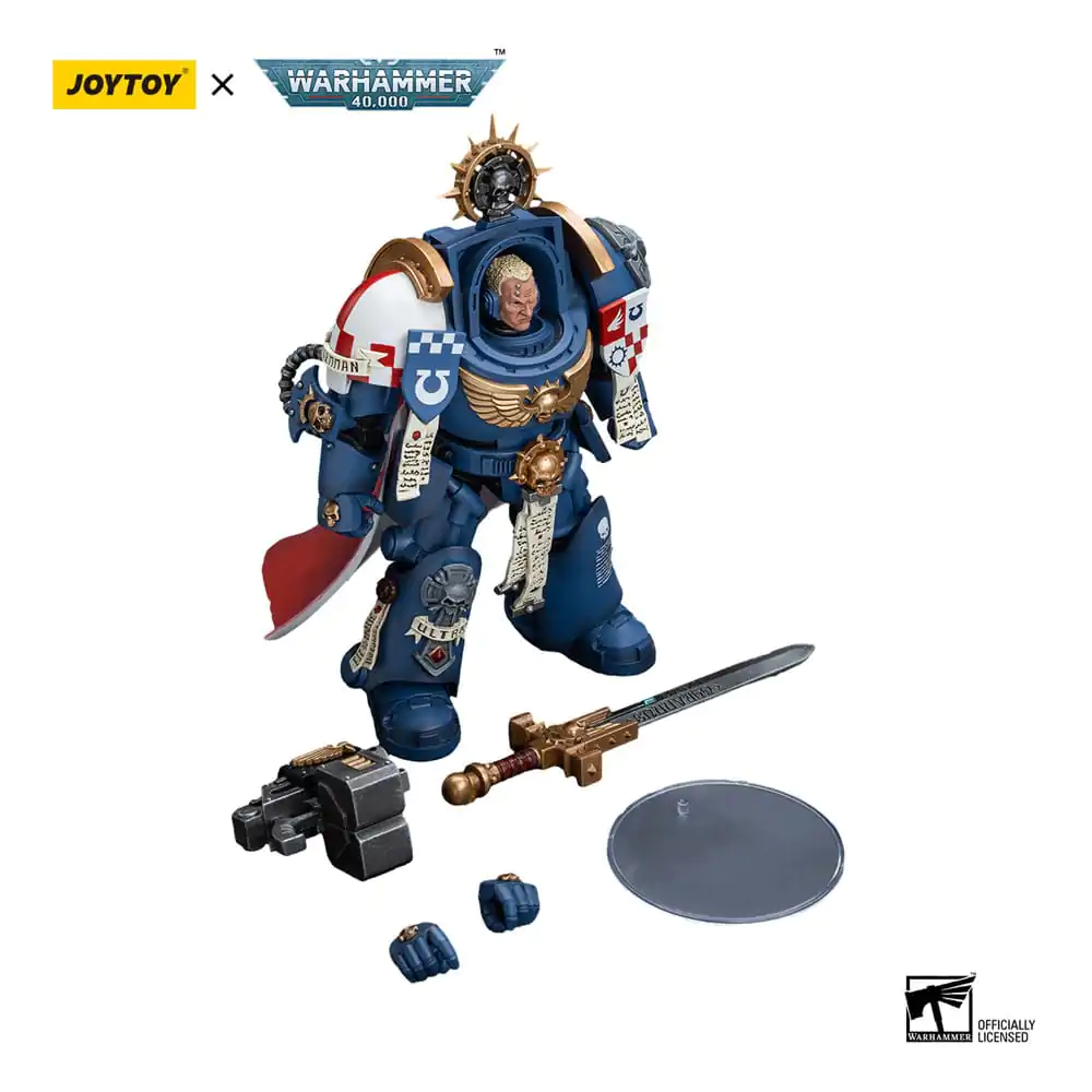 Warhammer 40k 1/18 Ultramarines Terminator Captain Severus Agemman akciófigura 12 cm termékfotó