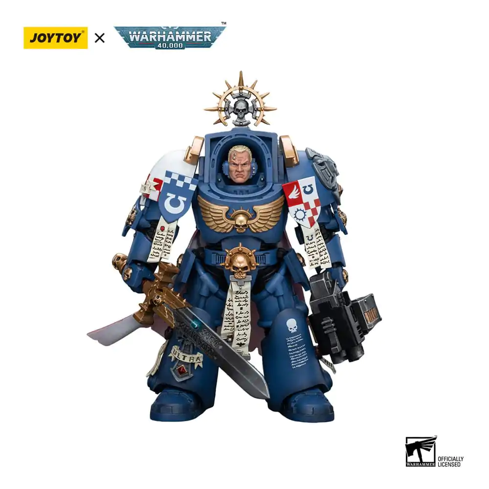 Warhammer 40k 1/18 Ultramarines Terminator Captain Severus Agemman akciófigura 12 cm termékfotó