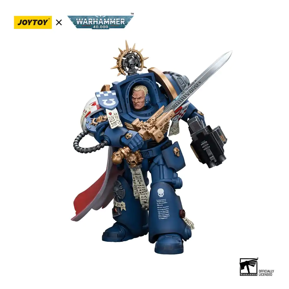 Warhammer 40k 1/18 Ultramarines Terminator Captain Severus Agemman akciófigura 12 cm termékfotó