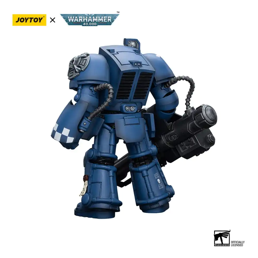 Warhammer 40k 1/18 Ultramarines Terminator Squad Terminator with Assault Cannon akciófigura 12 cm termékfotó