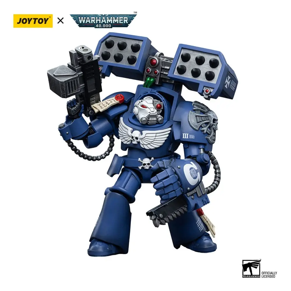 Warhammer 40k 1/18 Ultramarines Terminators Brother Andrus akciófigura 12 cm termékfotó