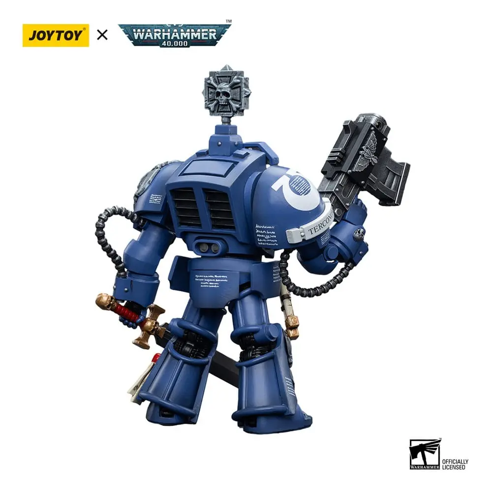 Warhammer 40k 1/18 Ultramarines Terminators Sergeant Terconon akciófigura 12 cm termékfotó
