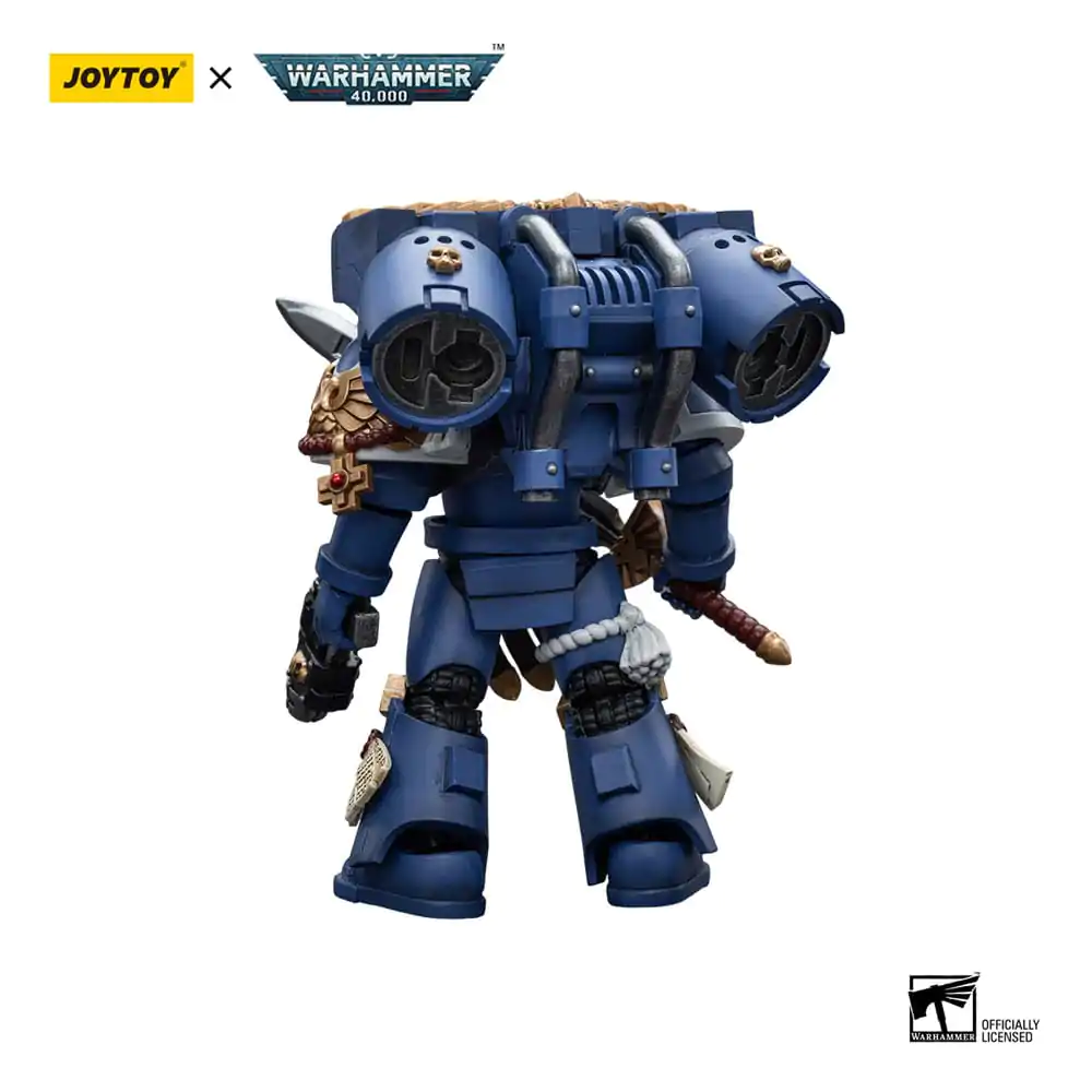 Warhammer 40k 1/18 Ultramarines Vanguard Veteran Sergeant akciófigura 12 cm termékfotó