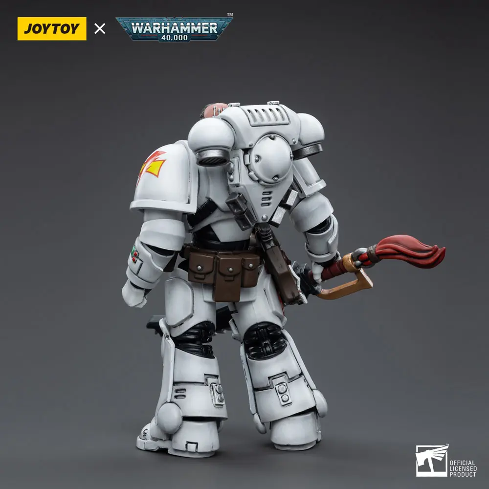 Warhammer 40k 1/18 White Scars Assault Intercessor Brother Batjargal akciófigura 12 cm termékfotó