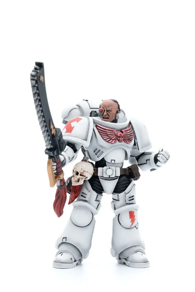 Warhammer 40k 1/18 White Scars Assault Intercessor Brother Batjargal akciófigura 12 cm termékfotó