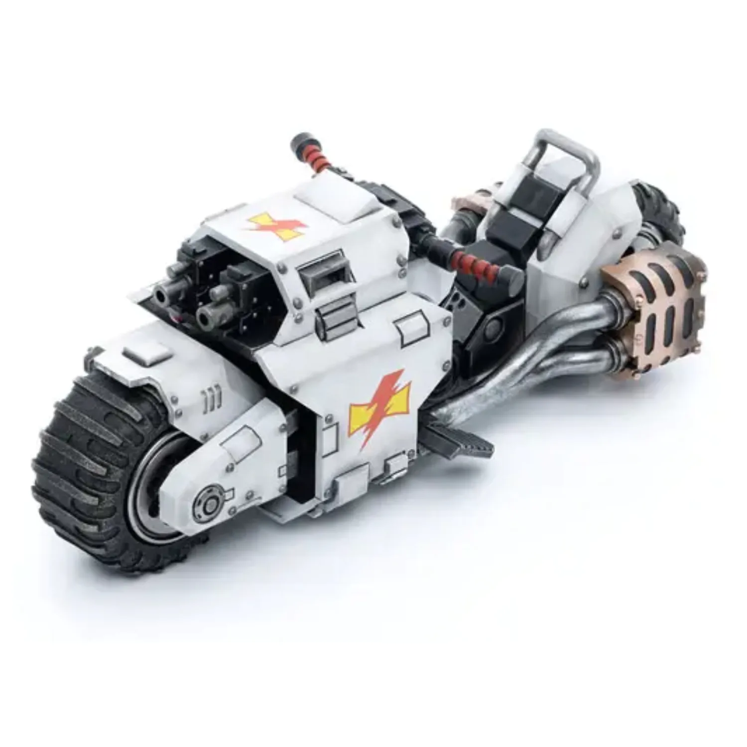 Warhammer 40k 1/18 White Scars Raider-pattern Combat Bike 22 cm termékfotó