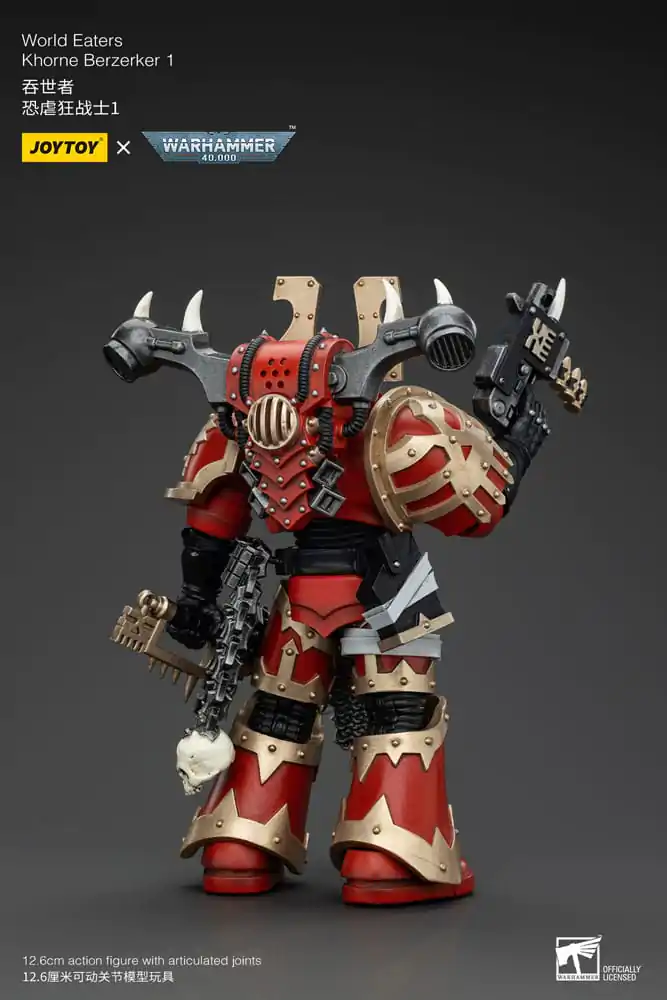 Warhammer 40k 1/18 World Eaters Khorne Berzerker 1 akciófigura 13 cm termékfotó