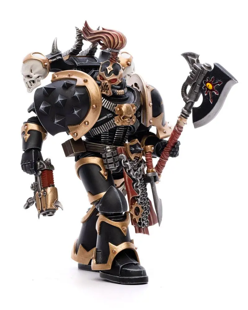 Warhammer 40k akciófigura 1/18 Black Legion Brother Narghast 14 cm termékfotó
