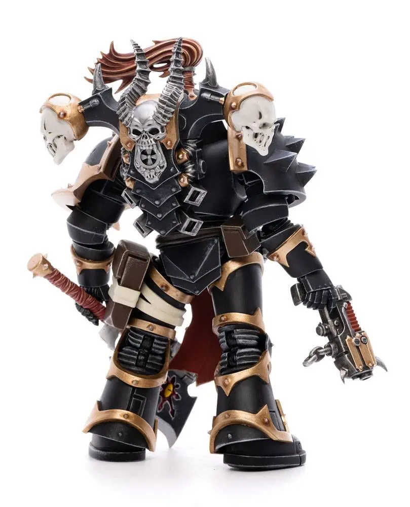 Warhammer 40k akciófigura 1/18 Black Legion Brother Narghast 14 cm termékfotó