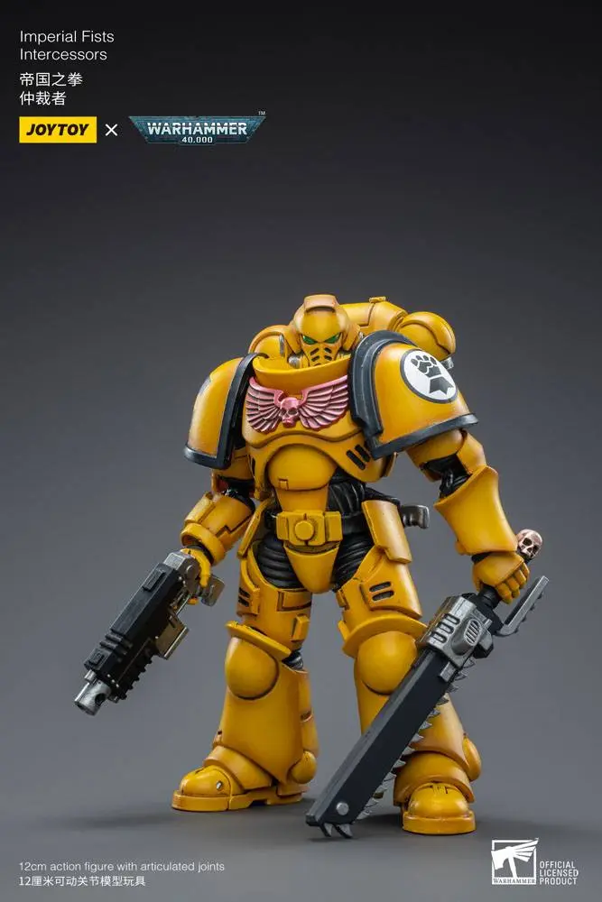 Warhammer 40k akciófigura 1/18 Imperial Fists Intercessors 12 cm termékfotó