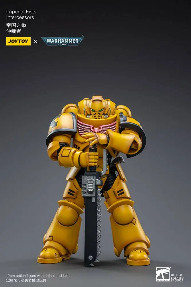 Warhammer 40k akciófigura 1/18 Imperial Fists Intercessors 12 cm termékfotó