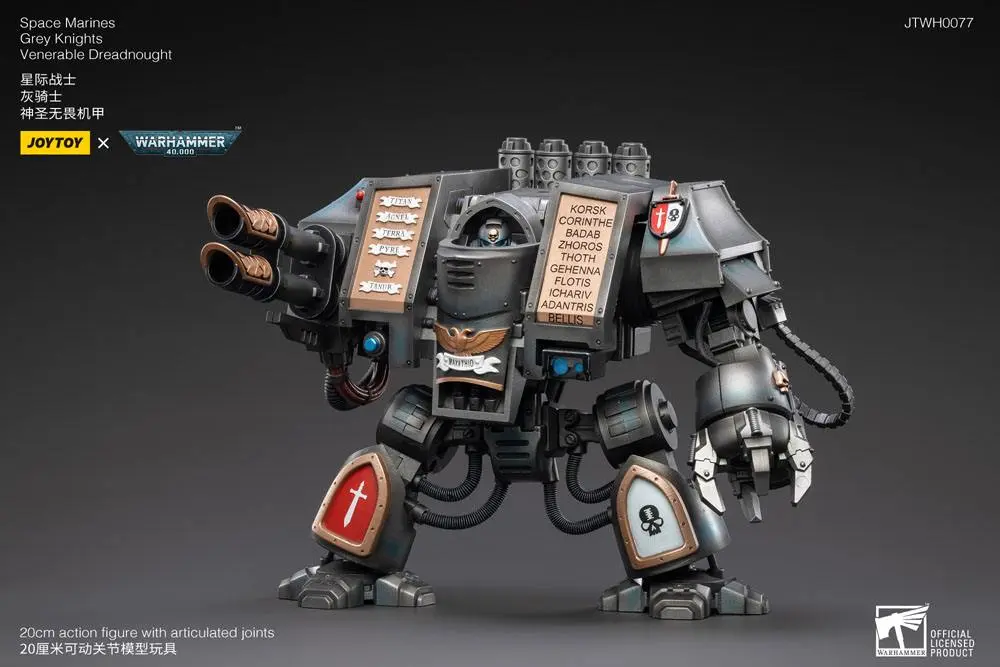 Warhammer 40k 1/18 Grey Knights Venerable Dreadnought akciófigura termékfotó