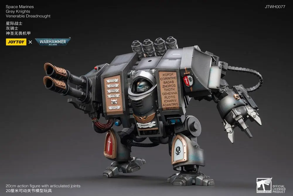 Warhammer 40k 1/18 Grey Knights Venerable Dreadnought akciófigura termékfotó