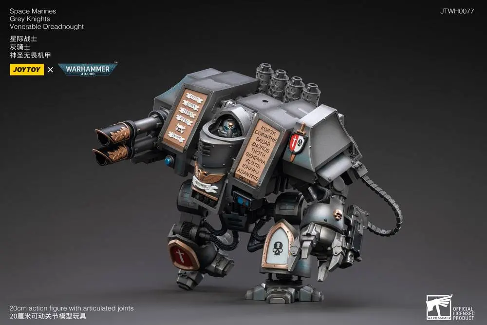Warhammer 40k 1/18 Grey Knights Venerable Dreadnought akciófigura termékfotó