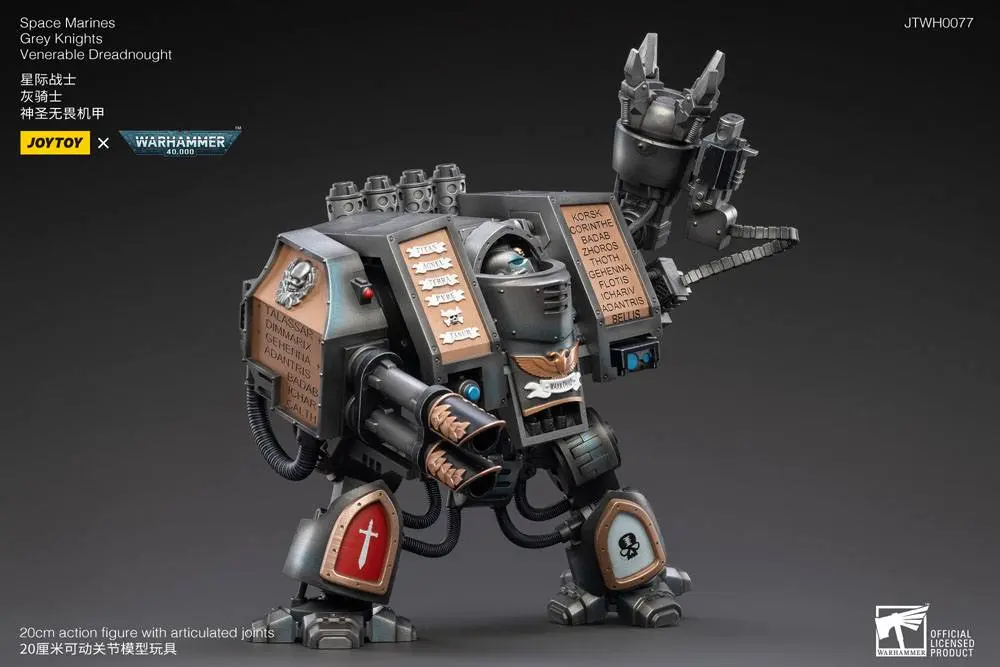 Warhammer 40k 1/18 Grey Knights Venerable Dreadnought akciófigura termékfotó