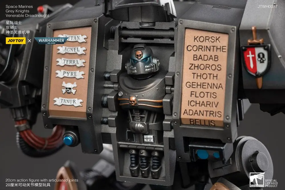 Warhammer 40k 1/18 Grey Knights Venerable Dreadnought akciófigura termékfotó