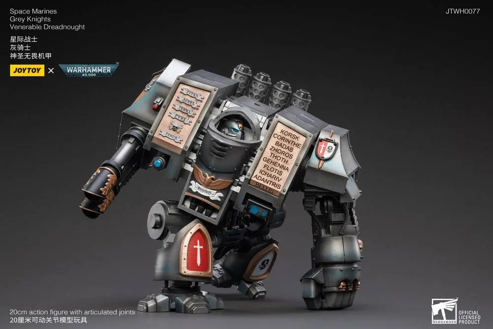 Warhammer 40k 1/18 Grey Knights Venerable Dreadnought akciófigura termékfotó