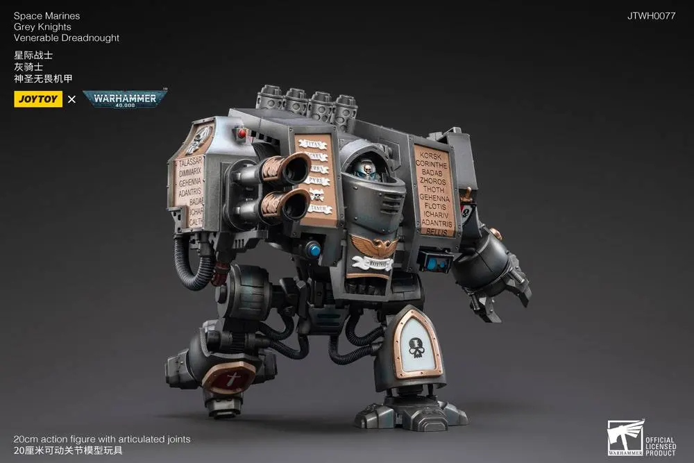 Warhammer 40k 1/18 Grey Knights Venerable Dreadnought akciófigura termékfotó