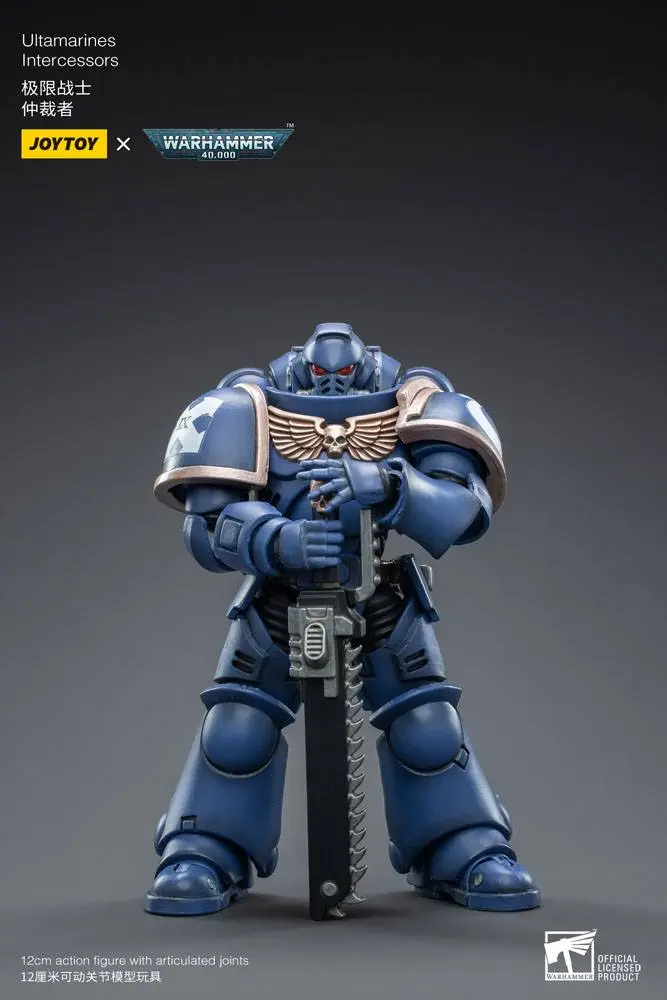 Warhammer 40k akciófigura 1/18 Ultramarines Intercessors 12 cm termékfotó