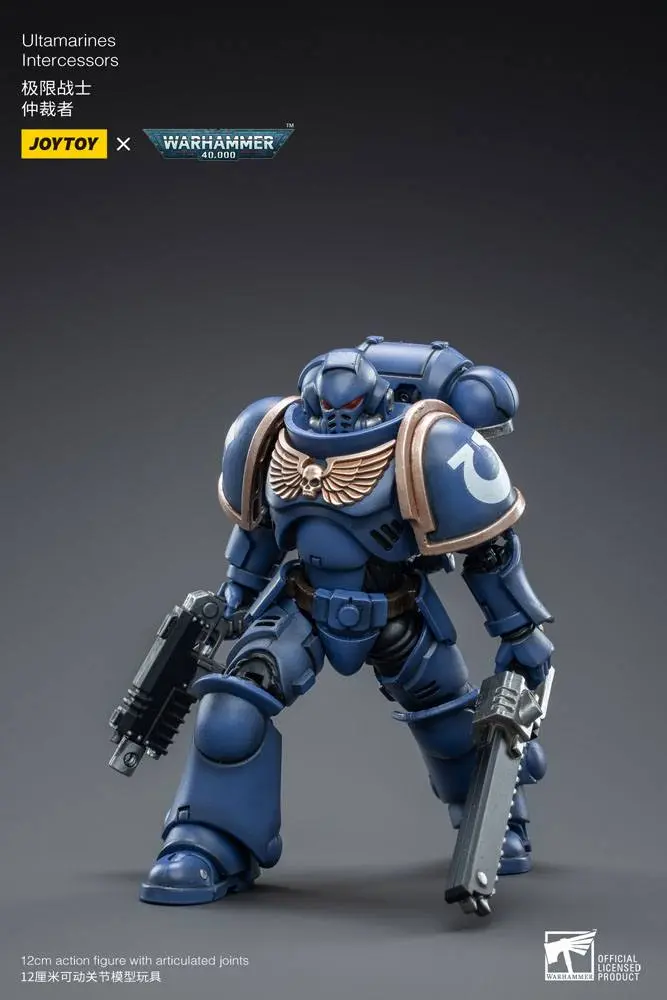 Warhammer 40k akciófigura 1/18 Ultramarines Intercessors 12 cm termékfotó