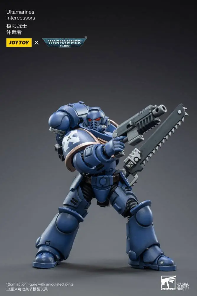 Warhammer 40k akciófigura 1/18 Ultramarines Intercessors 12 cm termékfotó