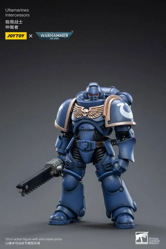 Warhammer 40k akciófigura 1/18 Ultramarines Intercessors 12 cm termékfotó