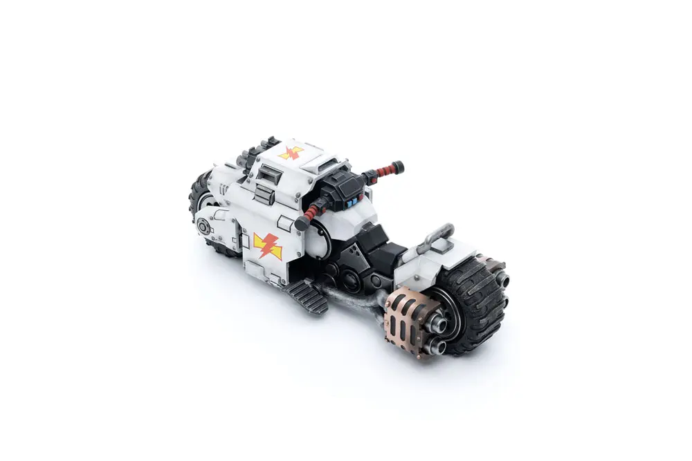 Warhammer 40k 1/18 White Scars Raider-pattern Combat Bike 22 cm termékfotó