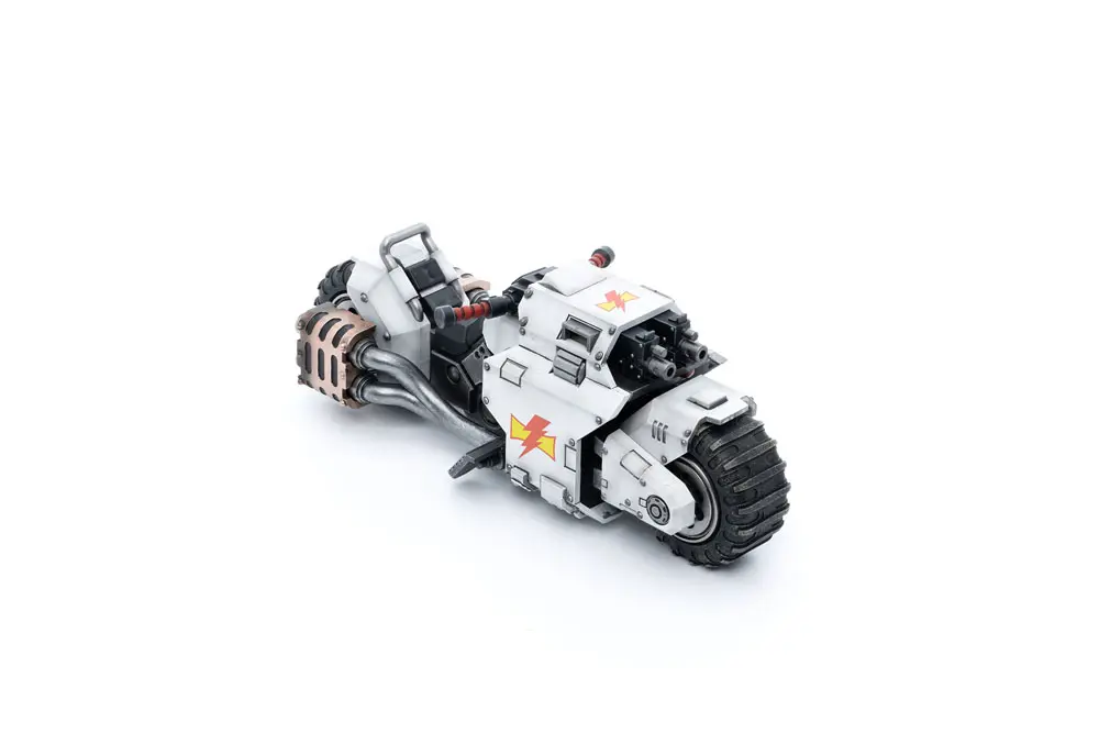 Warhammer 40k 1/18 White Scars Raider-pattern Combat Bike 22 cm termékfotó