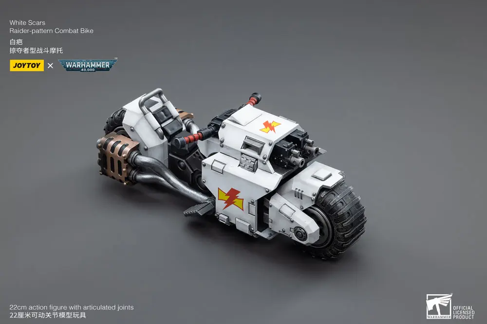 Warhammer 40k 1/18 White Scars Raider-pattern Combat Bike 22 cm termékfotó