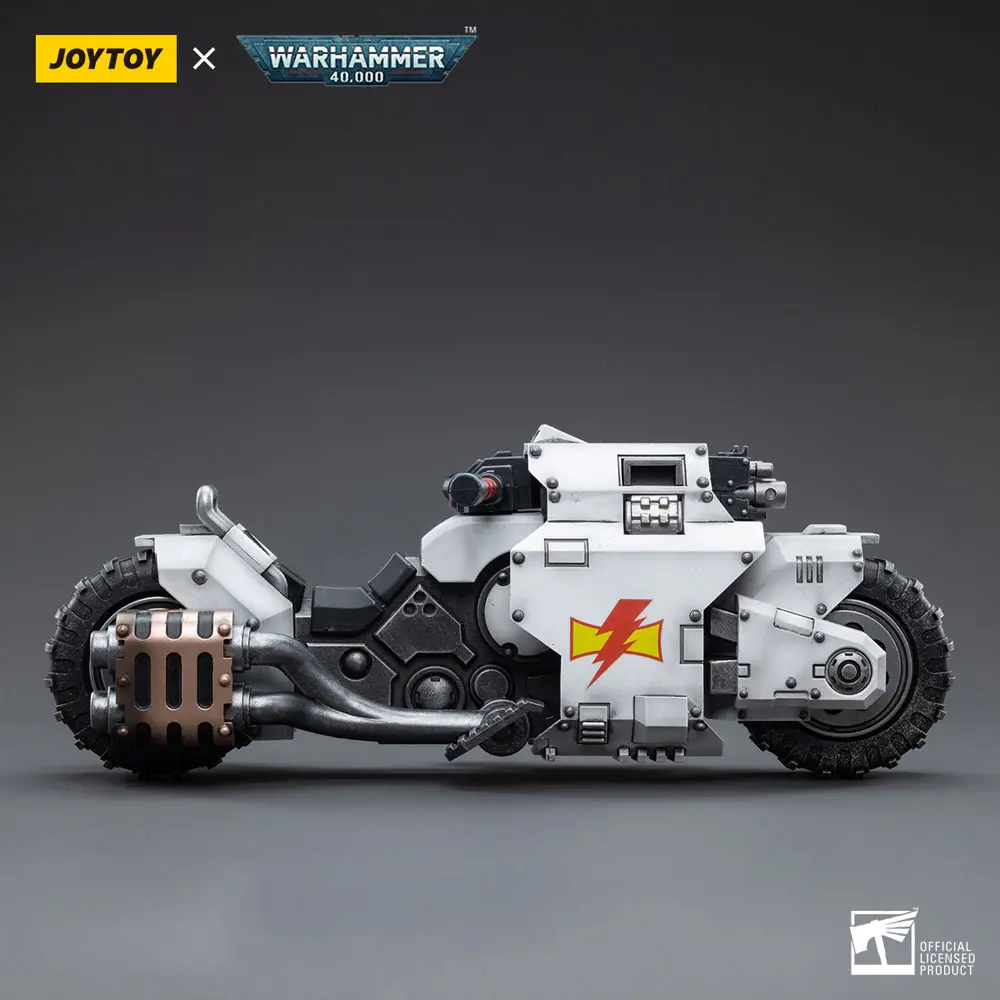 Warhammer 40k 1/18 White Scars Raider-pattern Combat Bike 22 cm termékfotó