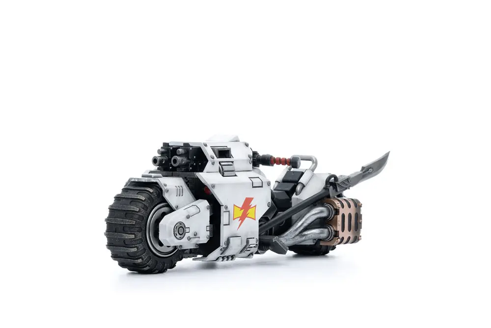 Warhammer 40k 1/18 White Scars Raider-pattern Combat Bike 22 cm termékfotó