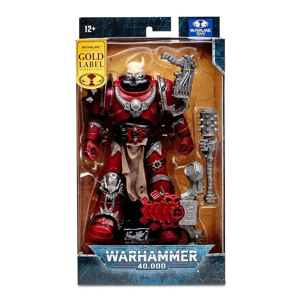 Warhammer 40k CHAOS SPACE MARINE (WORD BEARER)(GOLD LABEL) akciófigura 18 cm termékfotó