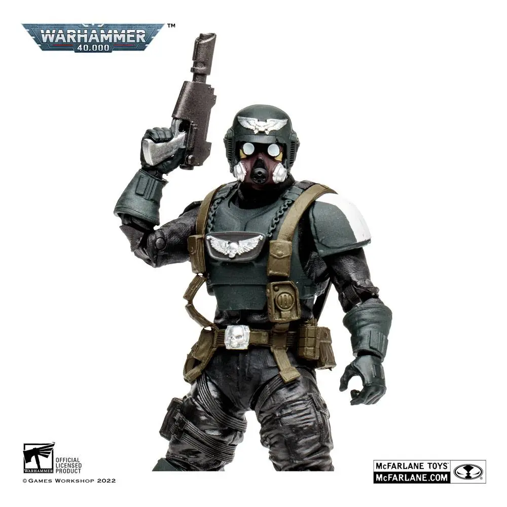 Warhammer 40k: Darktide Veteran Guardsman akciófigura 18 cm termékfotó